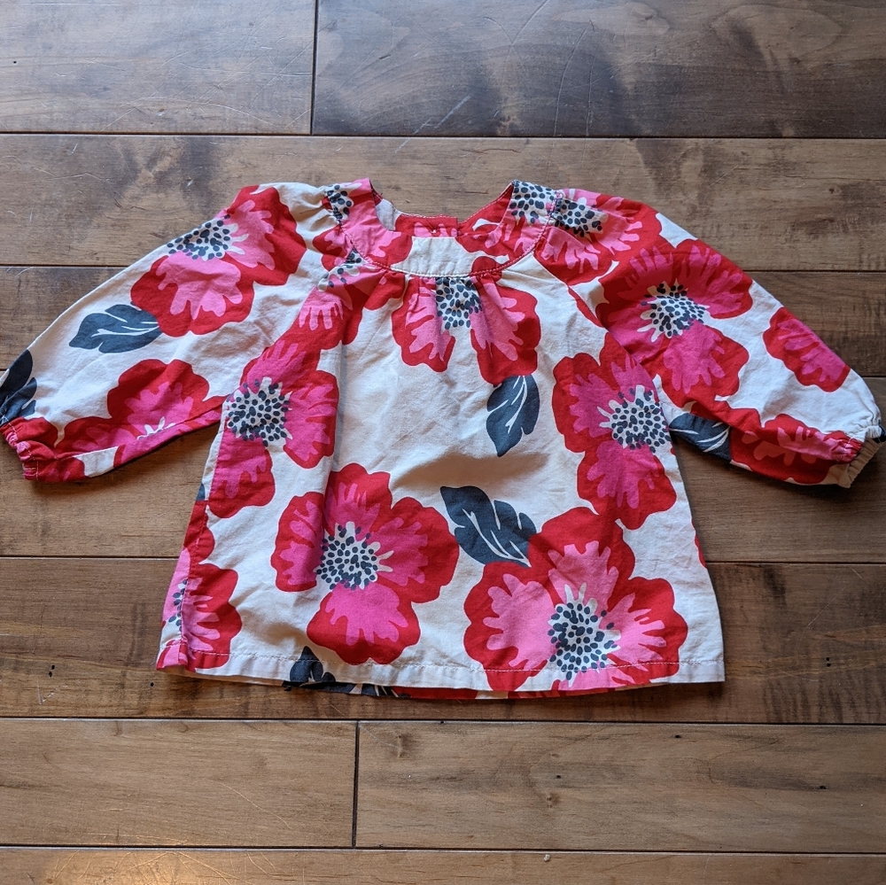 Oshkosh Poppy Dress Button Detail on Back 18 Month